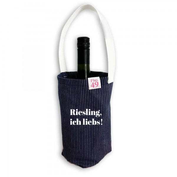 Flaschenkühler/Bottlebag RIESLING aus Winzerstoff